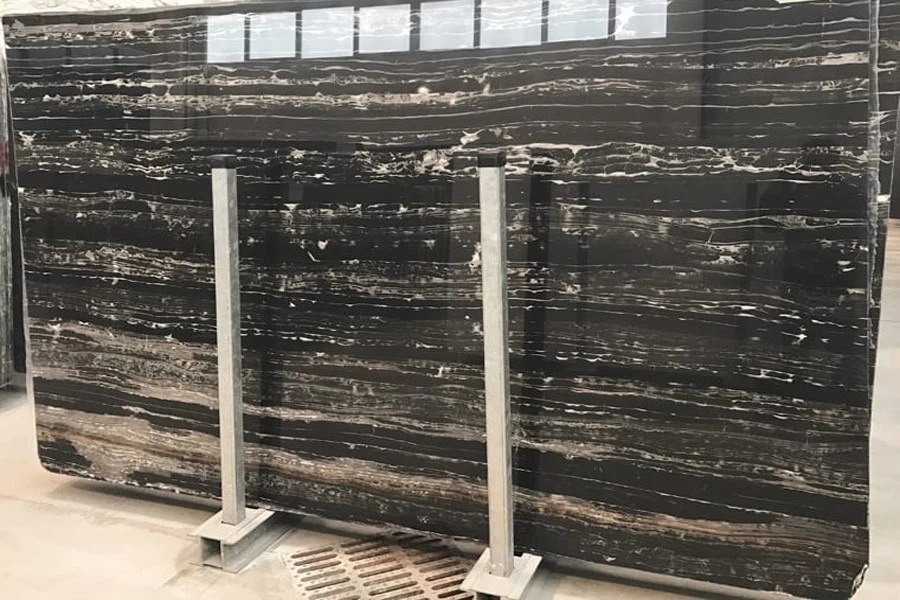 Portoro Silver Marble Polished Slab Portoro Silver Marble Polished Slab