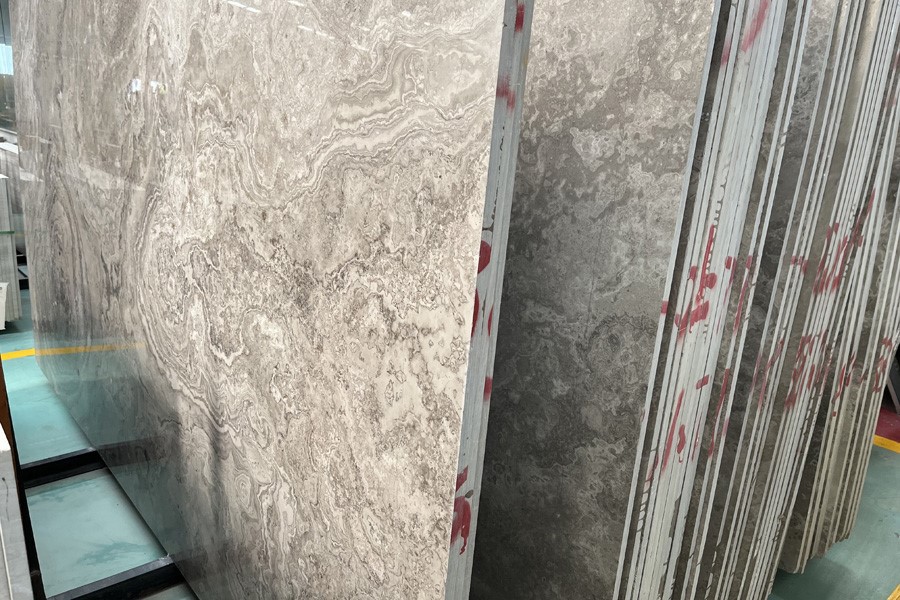 Wood Grain Marble Cross Cut Slab Polished Wood Grain Marble Cross Cut Slab Polished